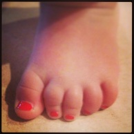 Red Toes!